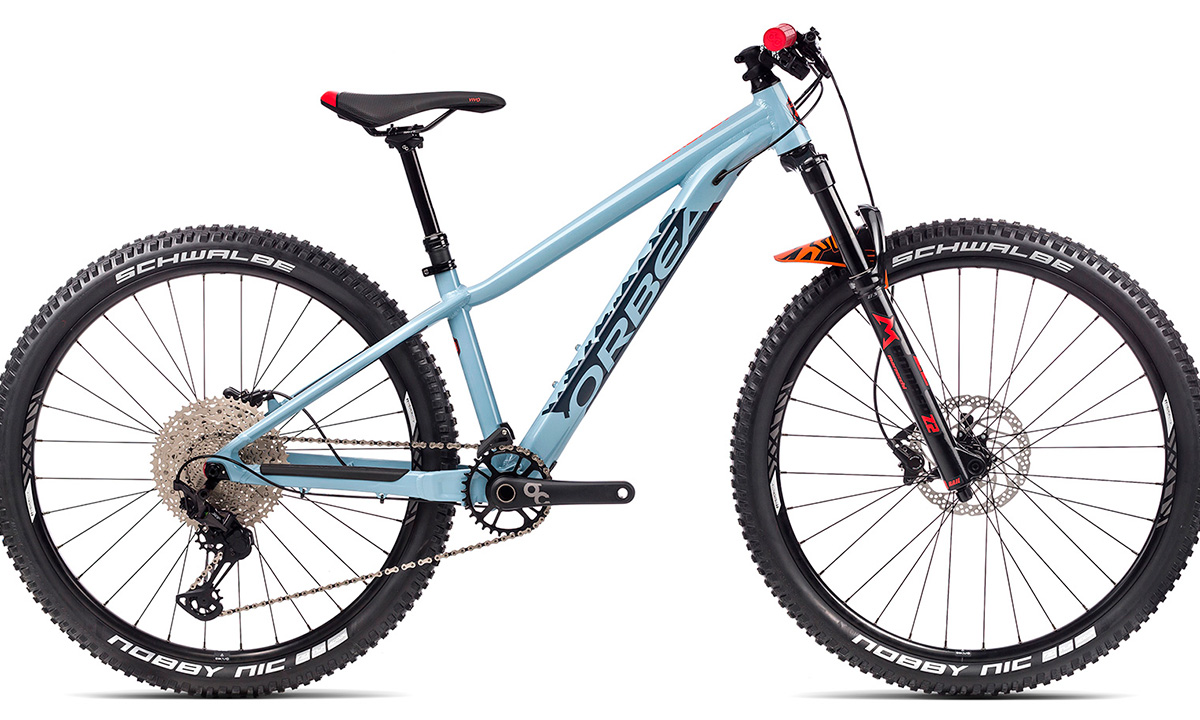 Фотография Велосипед Orbea LAUFEY H10 27,5" 2021, размер XS, серо-синий
